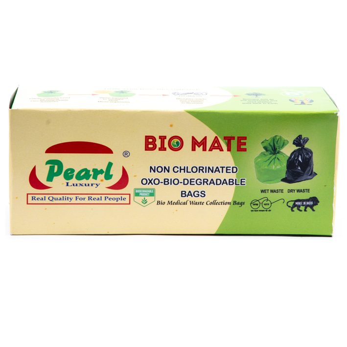 Bio Mate Biodegradable Garbage Bags - Medium, 30pc