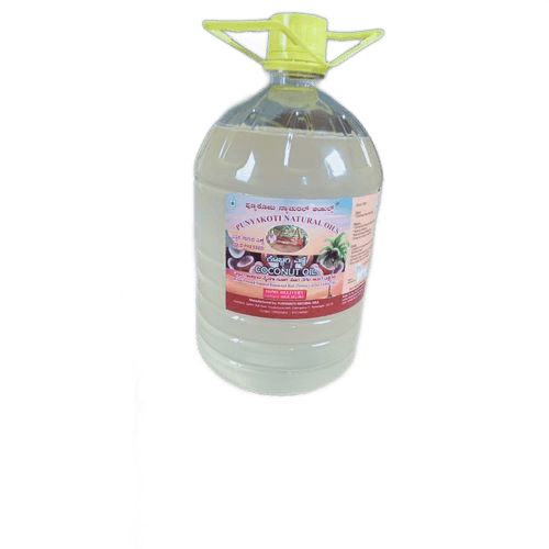Punyakoti Cold Pressed Coconut Oil PET Can, 5L
