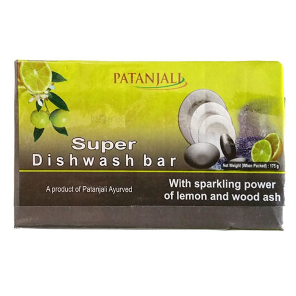 Patanjali (Rs.10) Super Dishwash Bar, 145g