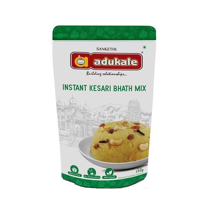 Adukale Instant Mix - Kesari Bhath, 250g