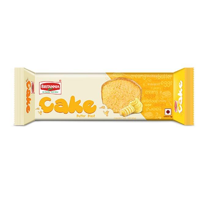 Britannia Gobbles Cake - Butter Blast, 45g