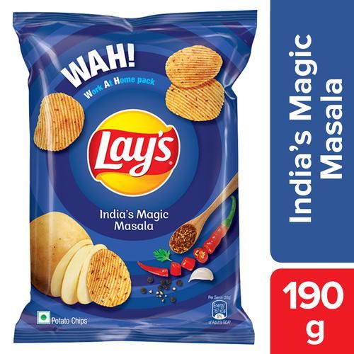 Lays Potato Chips - Magic Masala, 190g