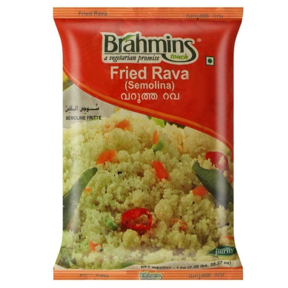 Brahmins Fried Rava / Sooji Pouch, 1kg