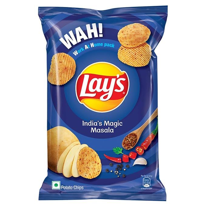 Lays Potato Chips - India's Magic Masala, 82g