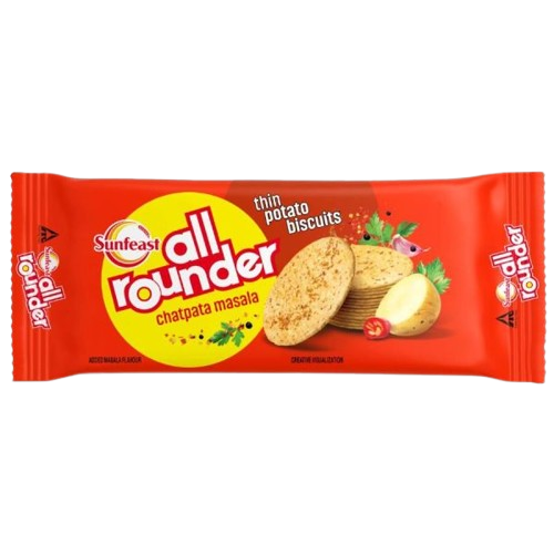 Sunfeast All Rounder Potato Biscuits - Sweet & Salty, 28g