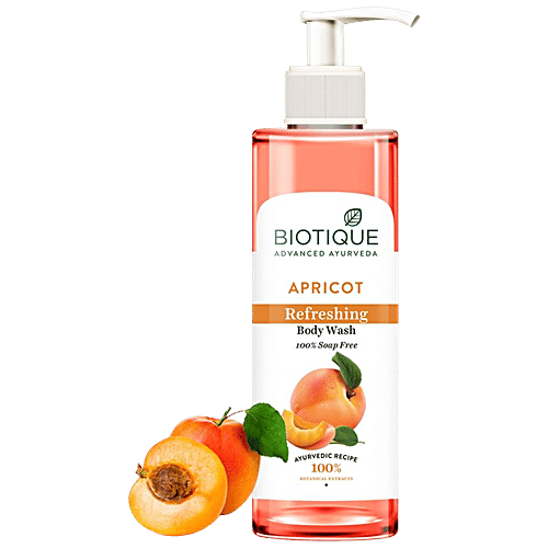 Biotique Refreshing Body Wash - Apricot, 200ml