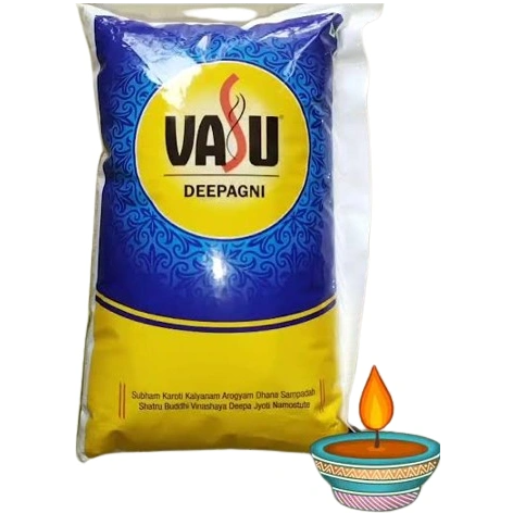 Vasu Deepam Oil Pouch, 1L