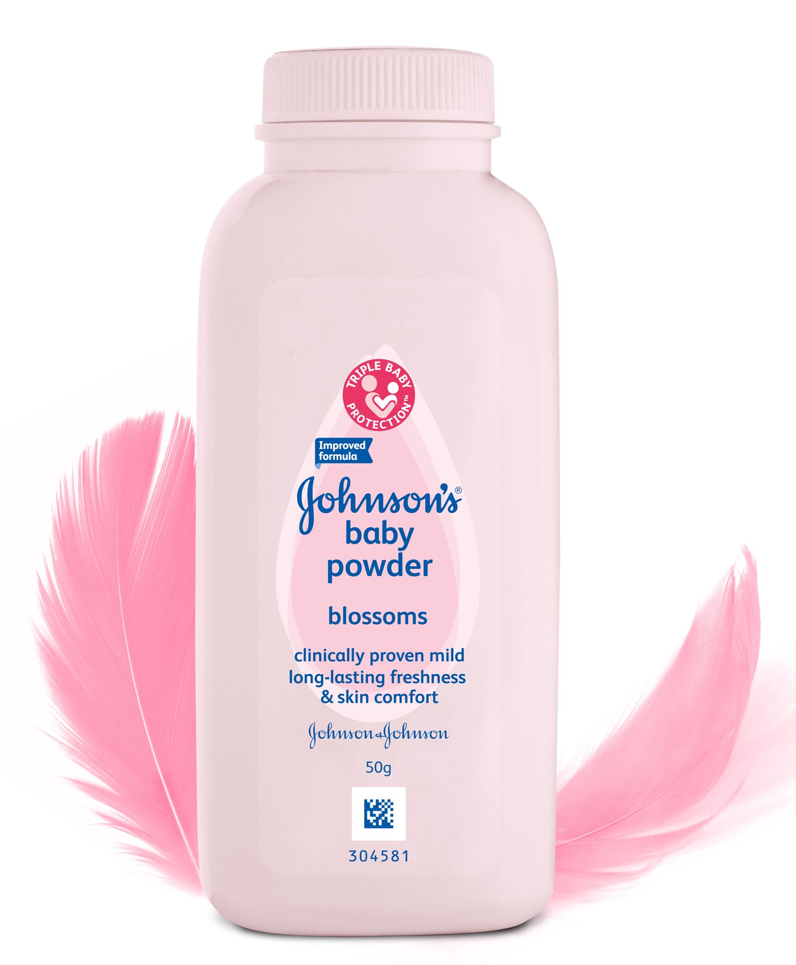 Johnson's Baby Powder - Blossoms, 50g