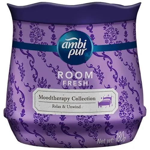 Ambipur Mood Therapy Collection Room Fresh Gel - Relax & Unwind, 180g