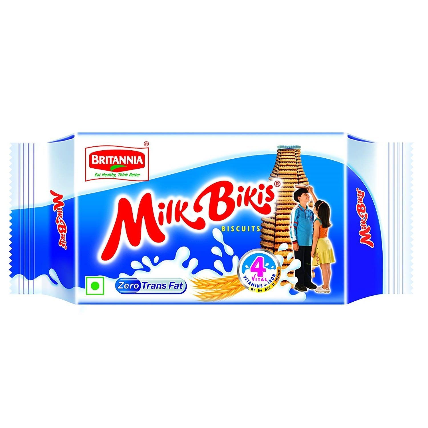 Britannia 100% Atta Milk Bikis Biscuit, 71g