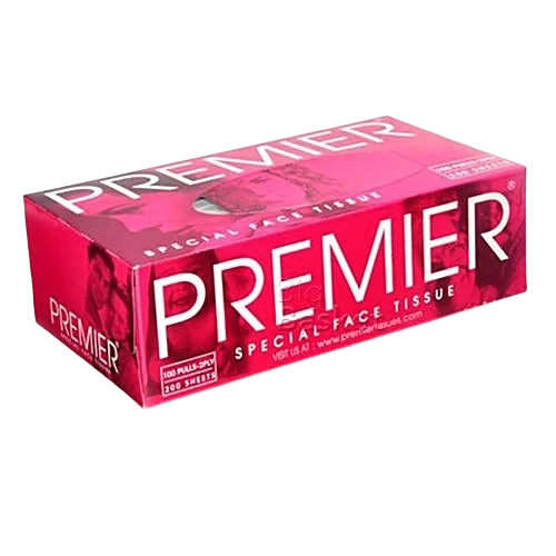 Premier Special Face Tissue Carton - 2 Ply, 100 Pulls