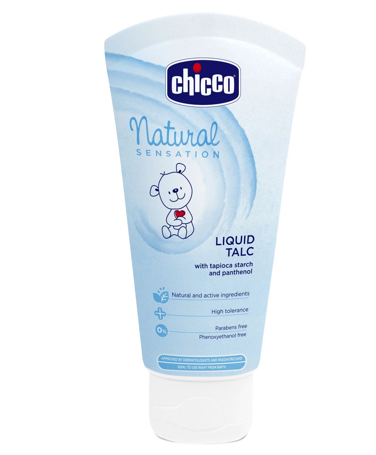 Chicco Natural Sensation Liquid Talc, 100ml