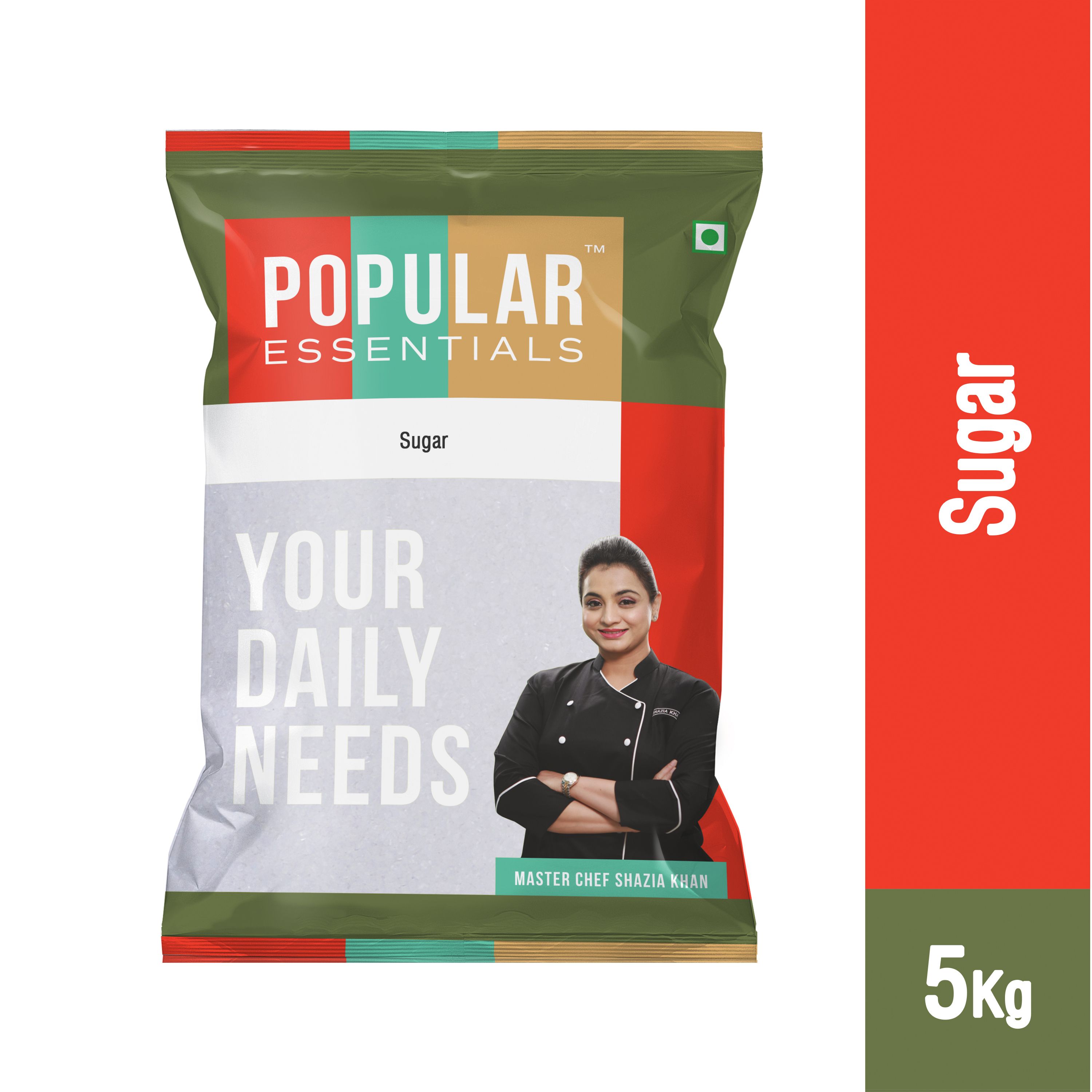 Popular Essentials Refined Sugar, 5kg