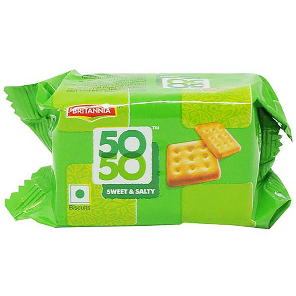 Britannia (Rs.5) 50-50 Biscuit, 31.5g