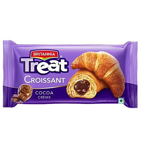 Britannia Treat Croissant - Cocoa Creme Roll, 47g