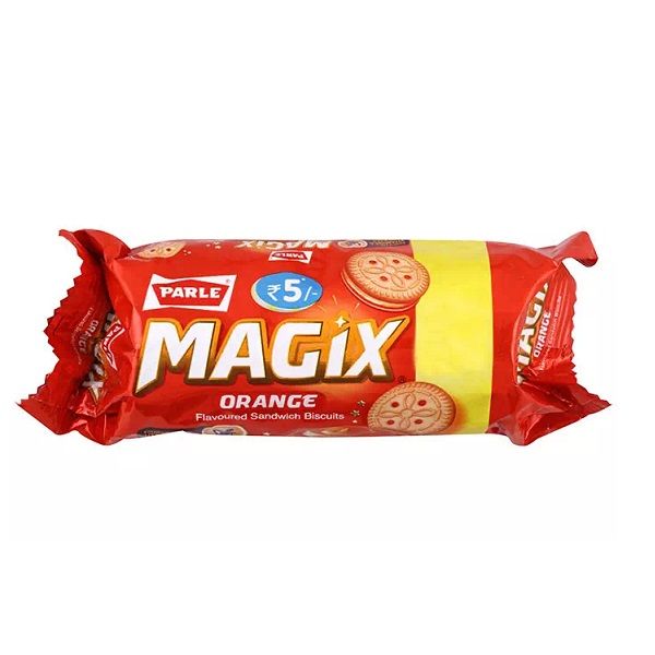 Parle (Rs.5) Magix Creme Biscuit - Orange, 34g