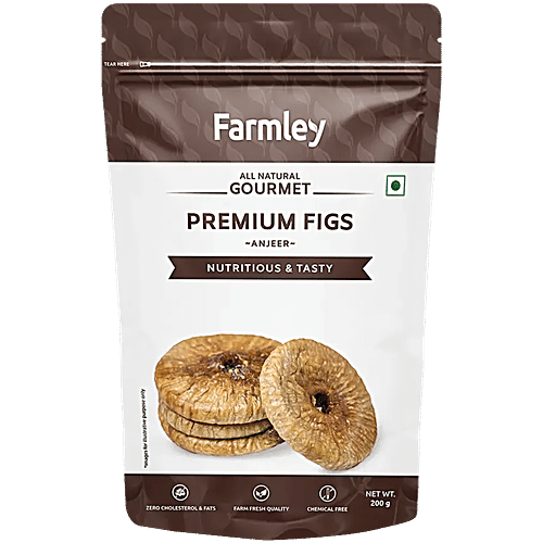 Farmley Premium Dry Fruits Pouch - Anjeer, 200g