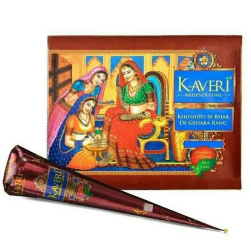 Kaveri Mehendi Cone Carton, 12pc