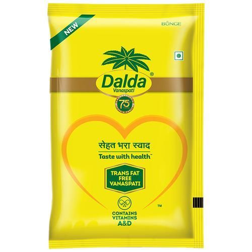Dalda Vanaspati Oil Pouch, 1L