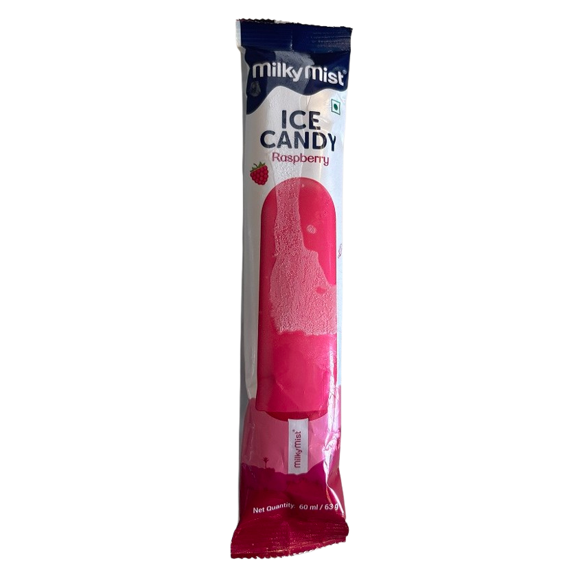 Milky Mist Ice Candy Stick Ice Cream - Raspberry, 60ml
