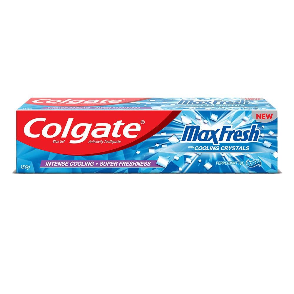 Colgate MaxFresh Anti-Cavity Toothpaste - Peppermint Ice, 150g