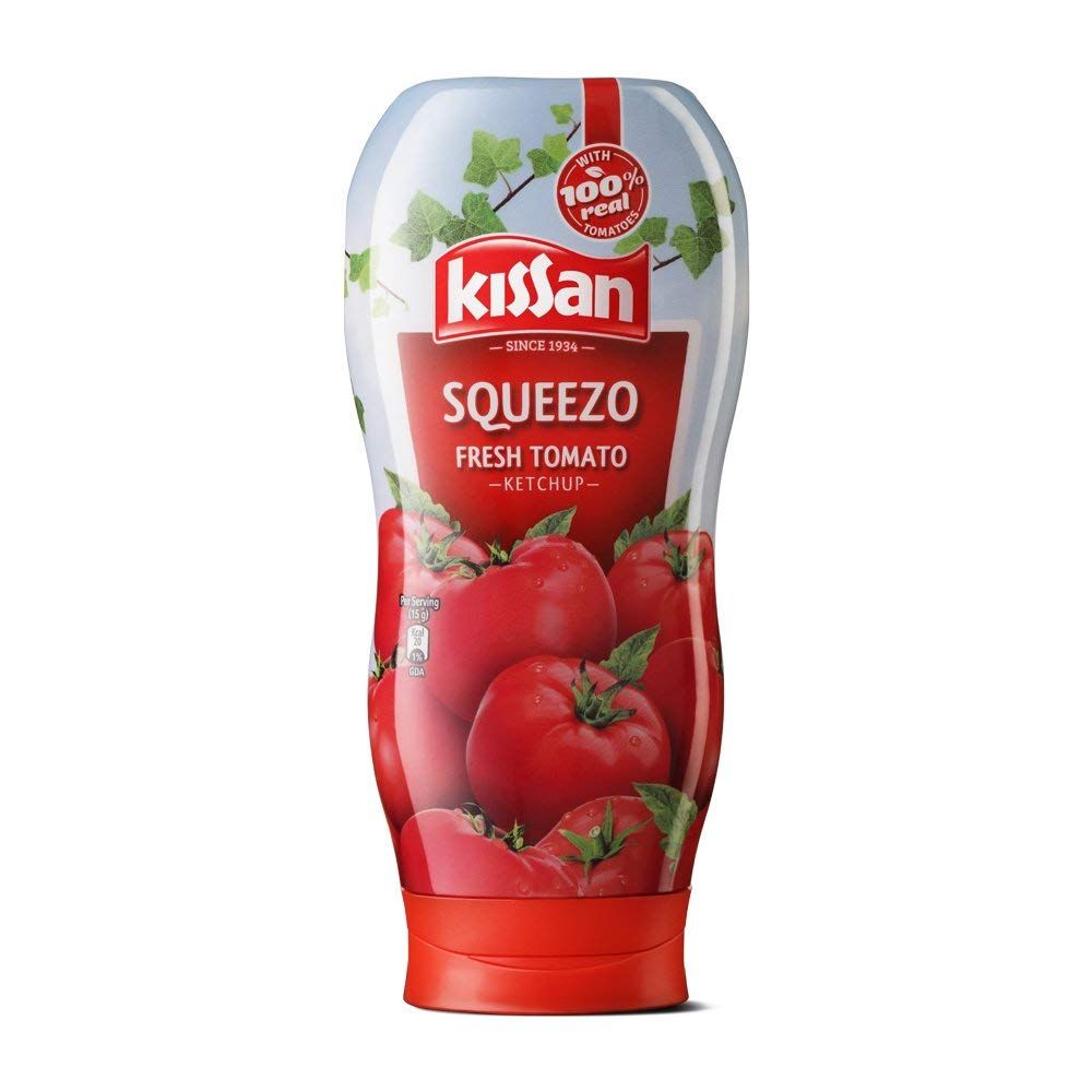 Kissan Squeezo Ketchup - Fresh Tomato, 450g