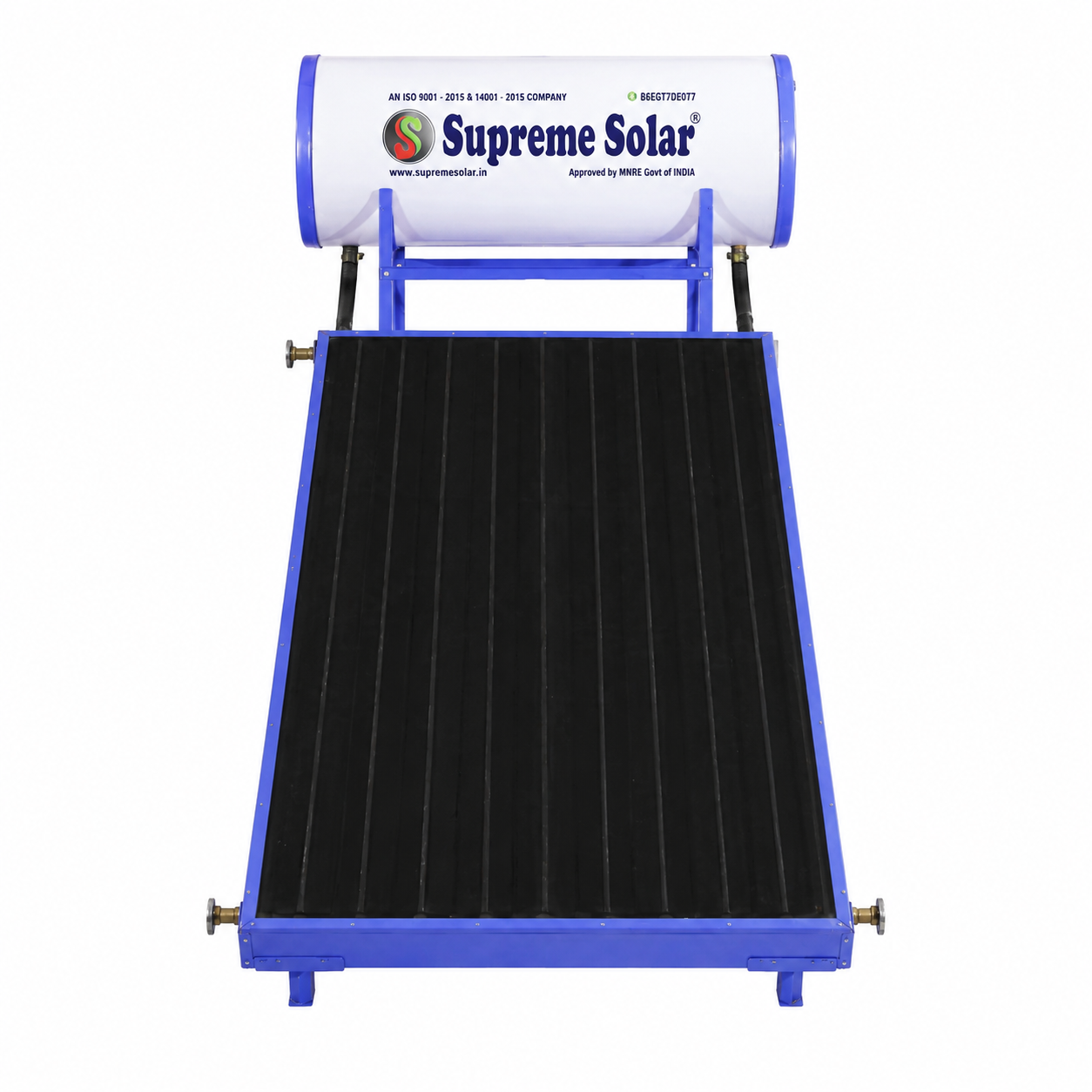 Supreme | FPC Pressurized GLC | Solar Water Heater (165 LPD)