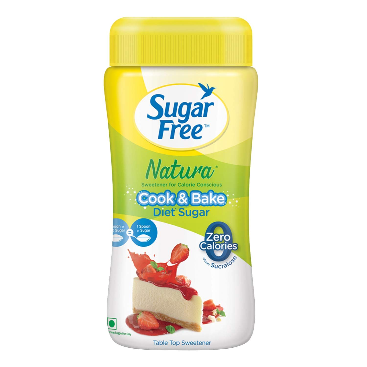 Sugar Free Natura Sweetener For Fitness Conscious Zero Calories From Sucralose, 100g