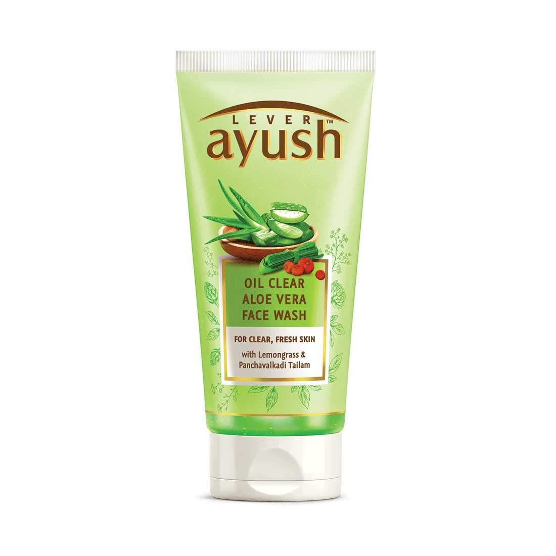 Ayush Oil Clear Face Wash - Aloe Vera, 40g