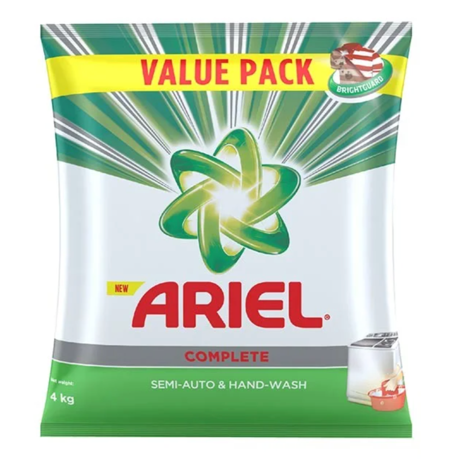 Ariel Complete Detergent Powder, 4kg