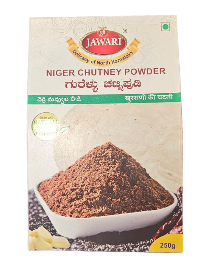 Jawari Chutney Powder Pouch - Niger Seeds, 250g