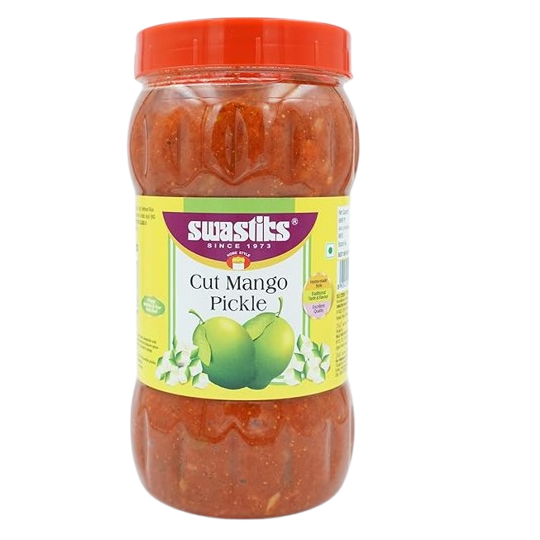 Swastiks Pickle PET Bottle - Cut Mango, 1kg