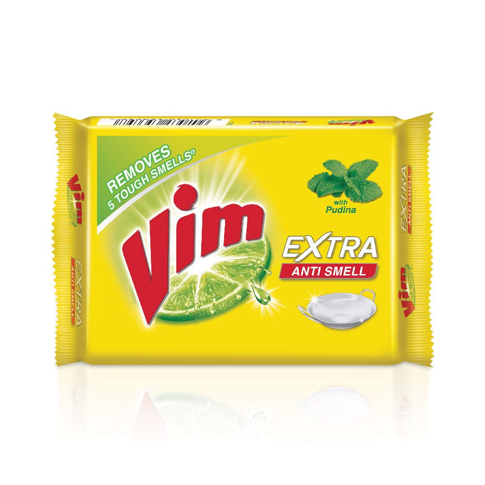 Vim Dishwash Bar - Pudina Fresh, 250g