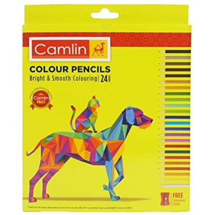 Camlin Colour Pencils, 24pcs