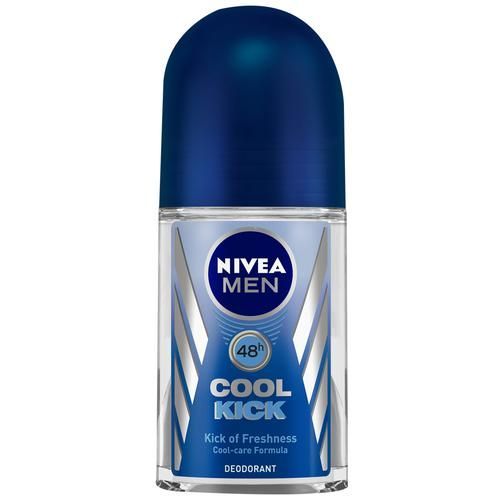 Nivea Roll On Deodorant For Men - Cool Kick, 50ml