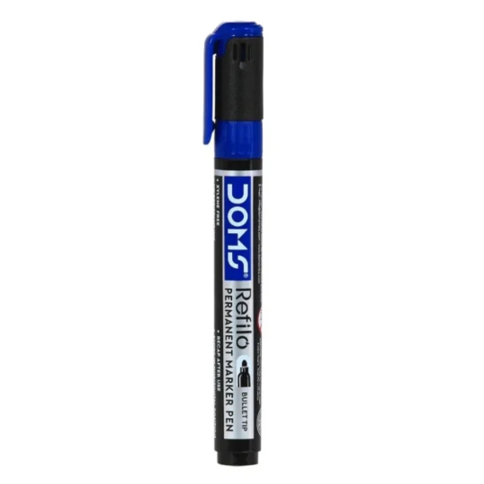 Doms Marker Pen - Blue, 1pc