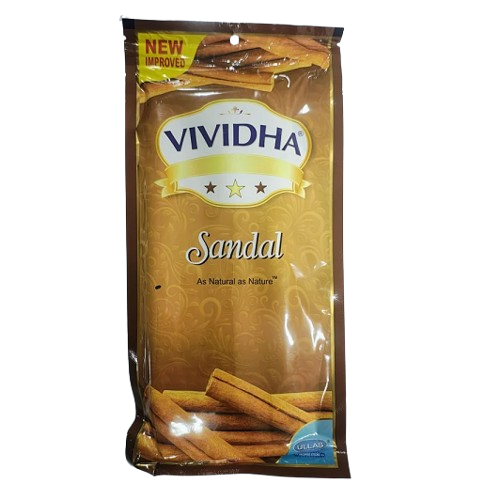 Ullas Vividha Natural New Incense Sticks - Sandal, 125g