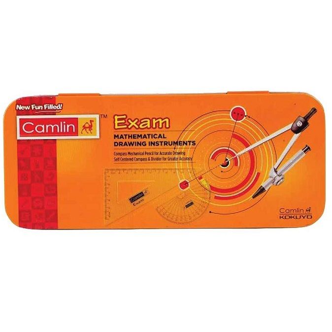 Camlin Exam Mathematical Drawing Instrument (Set of 5)