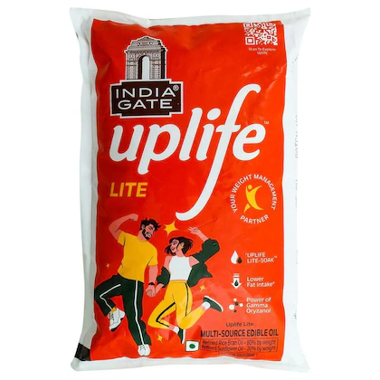 India Gate Uplife Weight Watchers Edible Oil, 1L