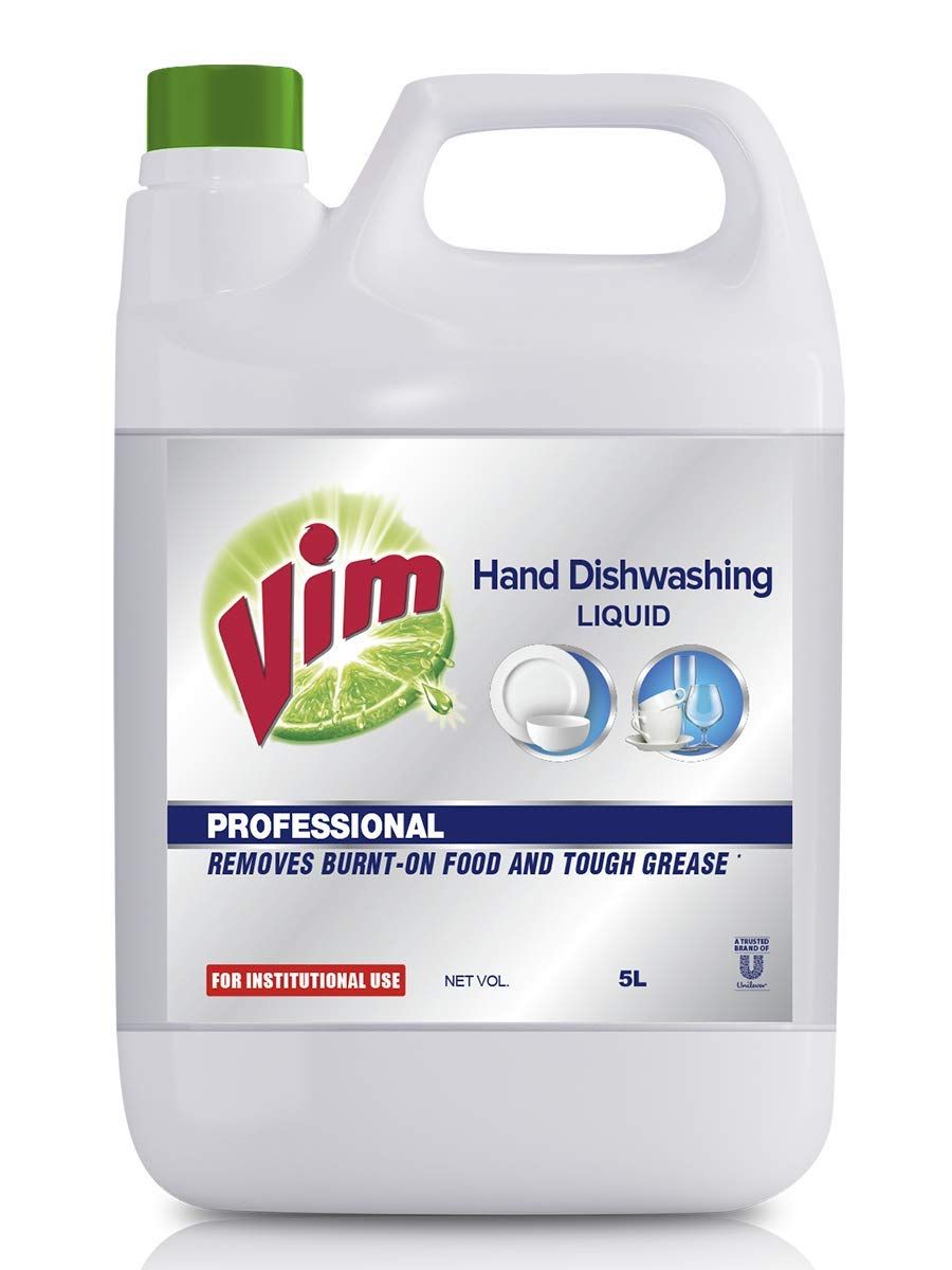 Vim Dishwash Gel Can - Lemon, 5L