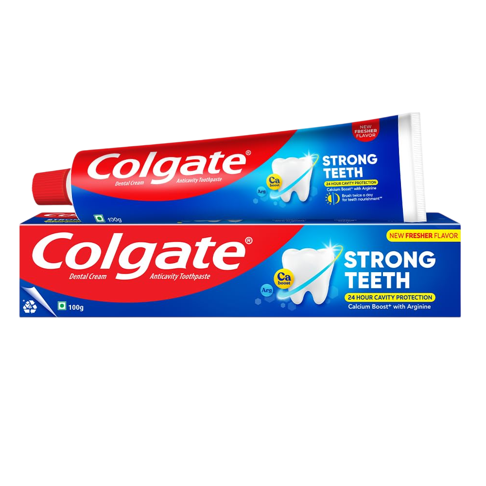 Colgate Dental Cream Strong Teeth Toothpaste, 100g