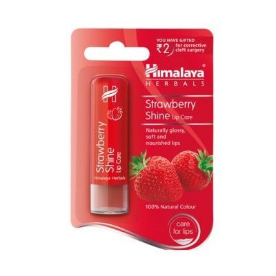 Himalaya Lip Care - Strawberry Shine, 4.5g