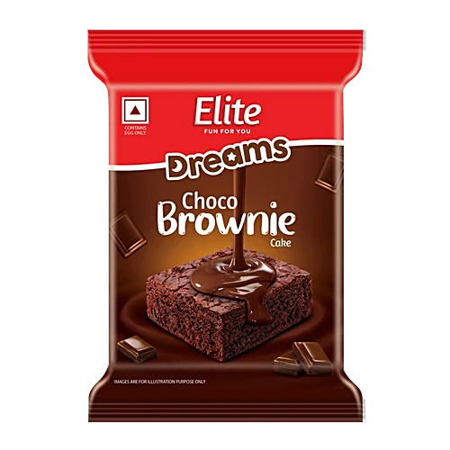 Elite Dreams Cake Pouch - Choco Brownie, 50g