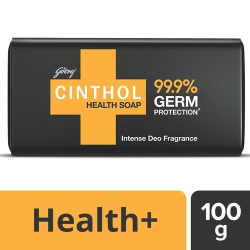Cinthol Health+ Germ Protection Soap, 100g