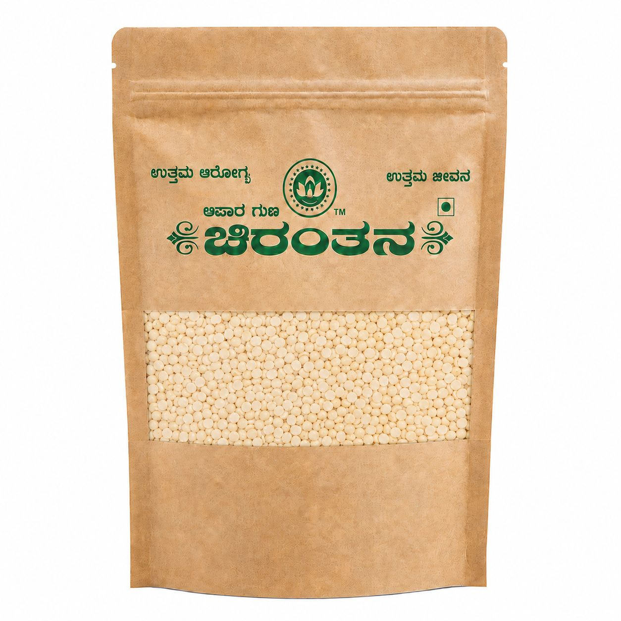 Chirantana Split Urad Dal - White, 500g