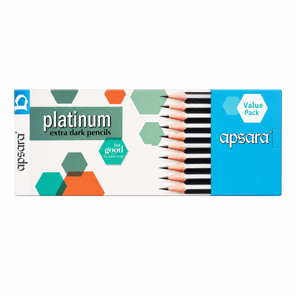 Apsara (Rs.6) Platinum Extra Dark Pencil (Set of 10)