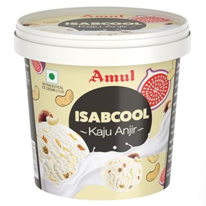 Amul Ice Cream Cup - Isabcool Kaju Anjir, 125ml