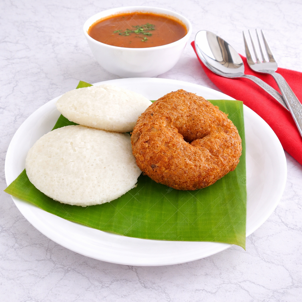 Idli Vada, 1 Plate