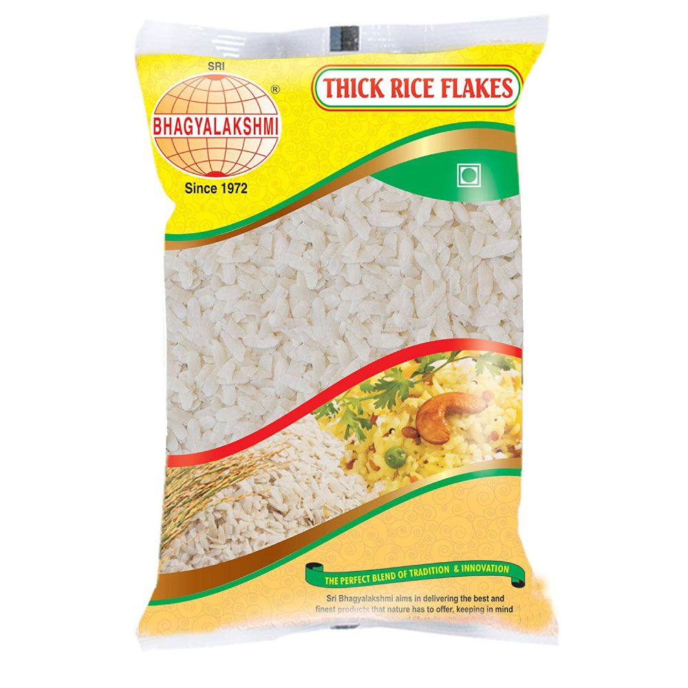 Bhagyalakshmi Rice Flakes - Thick, 500g
