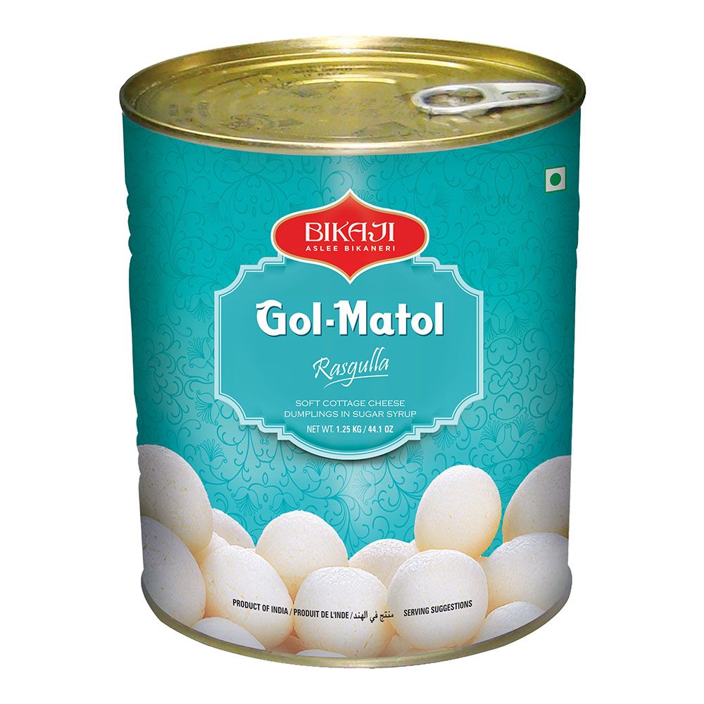 Bikaji Super Rasgulla Can, 1Kg
